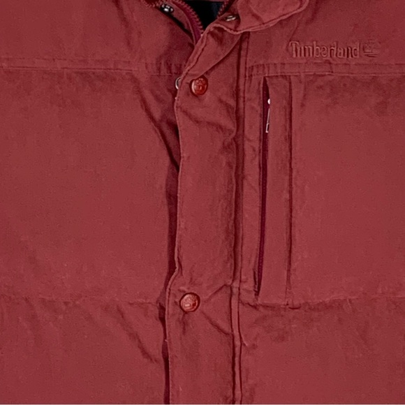 Timberland Men's Weatherproof Duck Down Insulated Full Zip Puffer Vest- Size Med - Picture 5 of 16